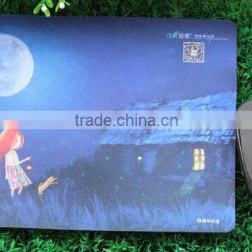 custom advertising promotion neoprene mouse mat pad