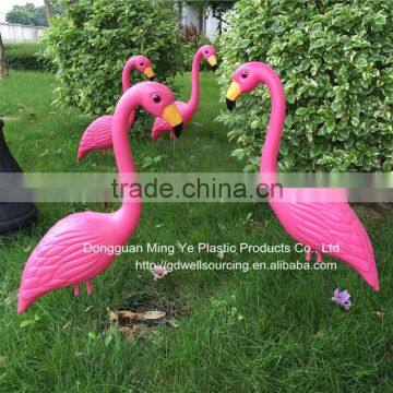 Plastic Material and Ornaments Type Home and Garden Decoration Flamingo for Yard Lawn Bird Animal Art Decoration photo-6