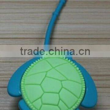 turtle Pocketbac holder, silicone hand sanitizer holder