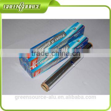 household aluminium foil for food wrap