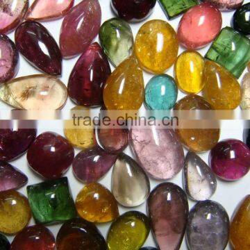 Natural Multi Color Tourmaline Gemstones for Pendant Jewelry