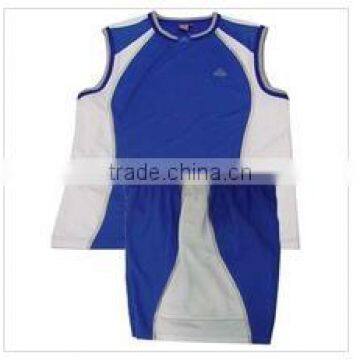 100% Polyester Heavyweight Dazzle Round Neck Green Basketball Uniform photo-6