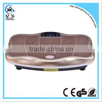 Whole body vibration machine crazy fit massage with music function and Magnetic therapy massage