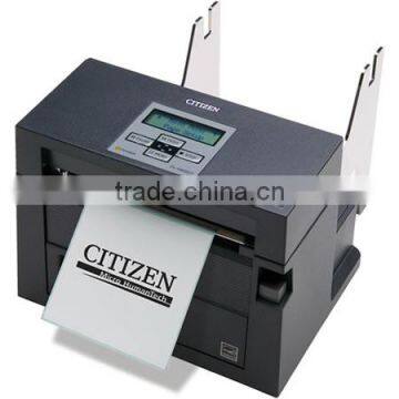 Citizen printer cl-s400dt-r barcode printer with paper holder and roll media