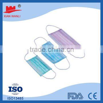 Flat Shape Loop disposable adjuster Face Mask