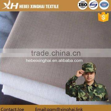 High Quality 65% Polyester 35% Cotton Ripstop Fabric Plaid Fabric for School Uniforms From China Supplier