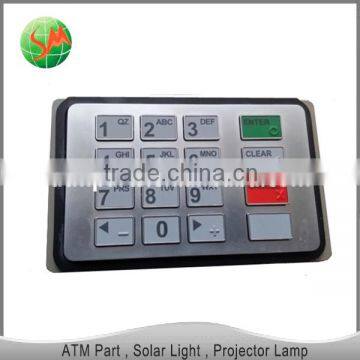 ATM part Nautilus Hyosung ATM machine parts encrypted Pin Pad 7128080010 keyboard for Hyosung 5600