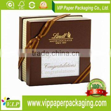 2016 CUSTOMIZED GOURMET CHOCOLATE BOX WHOLESALE, PAPER PACKAGING