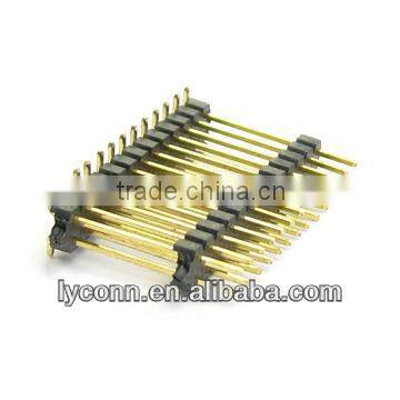 Pin header Pitch 2.00mm Board Spacer Single Row/Dual Row;Straight SMT Type