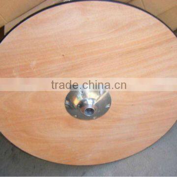 Cheap round plywood table top for fast food restaurant equipment