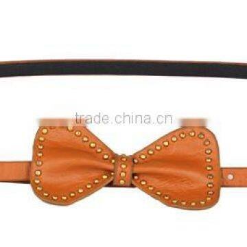 2014 Korean Fashion Ladies PU Rivet Bowknot Belt SWF-W15062925 photo-3