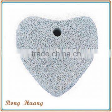 Heart-shaped pumice stone