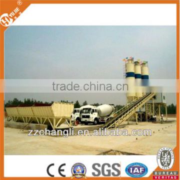 high productive HZS75 HZS90 HZS120 HZS180 wet mix concrete batching plants