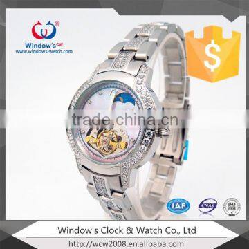 Hot Stainless Steel Japan Mechanical Automatic Movement Watch