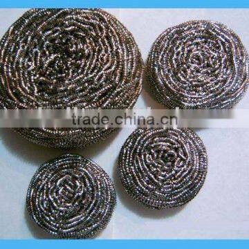 Stainless steel scourer