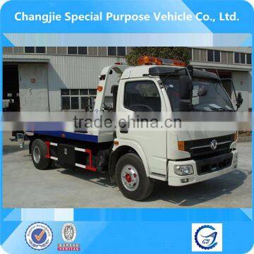 Factory sale customized high quality dongfeng captain 5ton wrecker tow trucks for sale