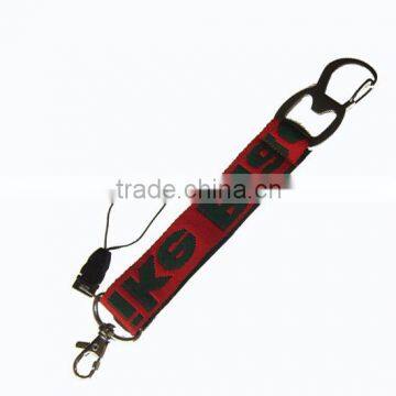 bottle opener lanyards with key chain