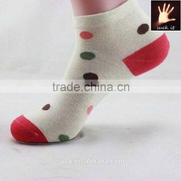 Pretty Candy Color Fashion Dots Peachyforum Cute Teenage Girls Ankle Socks photo-3