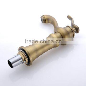 Hot Selling Bathroom Antique Bronze Basin Faucet photo-3