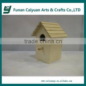 High Quality Promotional Wooden Bird Nest