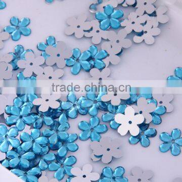 Hot Sale Shiny Sew-On Flat Back Acrylic Rhinestone For Decoration