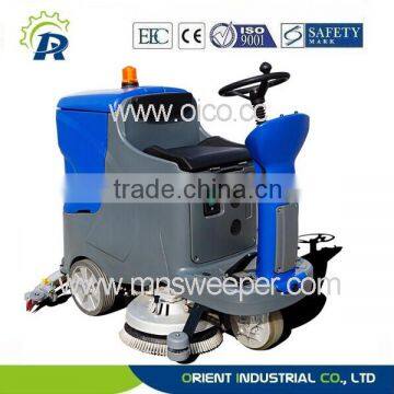 Germany technology professional supermarket outdoor ride on washer commercial floor scrubbers machine with lead acid battery