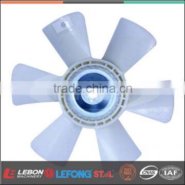 High Perform 5I-8000 E320 S6K Plastic Fan Blade 4 Holes 7 Blades for Excavator Spare Parts