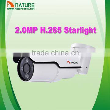 JAPAN NATURE 2.0MP H.265 HD Network Starlight 50M IR Bullet Camera