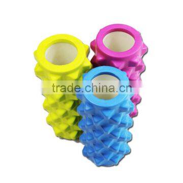 Eercise Therapy Yoga Foam Roller With Massage Point for Gym Eercise Massage Pilates12.5" 5" Teture Dotted PU Foam Roller photo-2