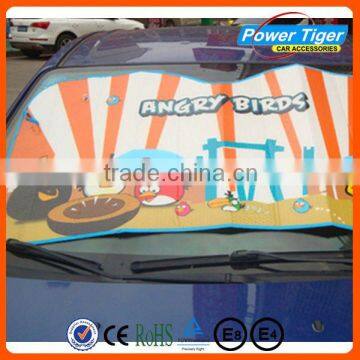 print rear car sun shade