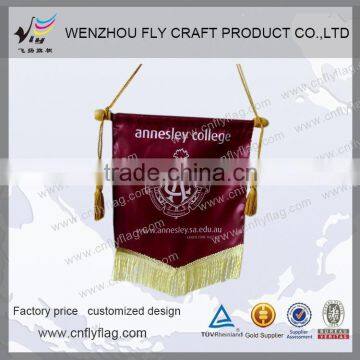 Custom Gift Promotion Flag Satin Gift Flags