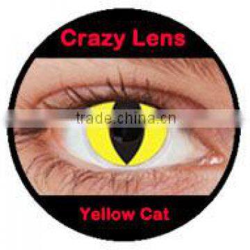 very popular korean cosplay halloween crazy cat eye contact lenses