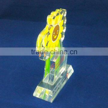 Flower Shape Achievement Awards Acrylic Trophy photo-3