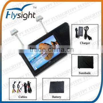 C334 Flysight Upgrade 7'' FPV Monitor Black Pearl RC801 With Built-in 5.8g Wireless AV Receiver No Blue Screen for RC Drone UAV photo-4