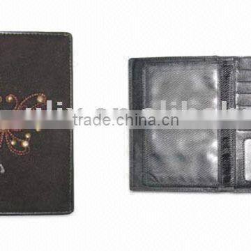 Women's Wallet, Available in Various Colors and Sizes with Two Clear Windows