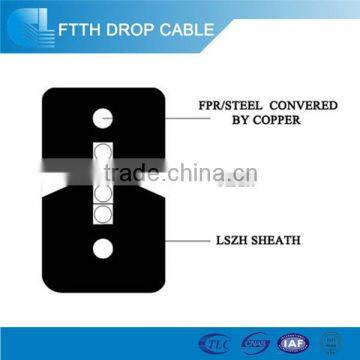 Single mode or multi mode cable FTTH fiber optic cable