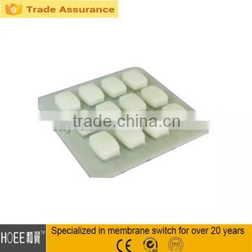 custom waterproof silicon rubber button keypad