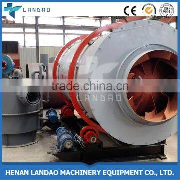 New design river silica sand small rotary drum dryer