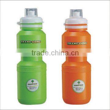 BPA free biodegradable PE plastic sport water drinking bottle