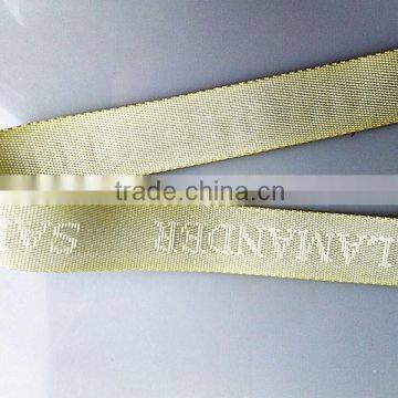 Custom PP/polyester/cotton/silk/nylon pattern jacquard reflective nylon webbing