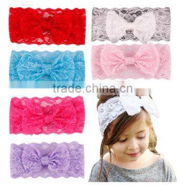 The hot spot in children with lace bow and explosion of 2016 new baby hair