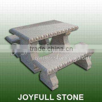 Outdoor Granite Table Set