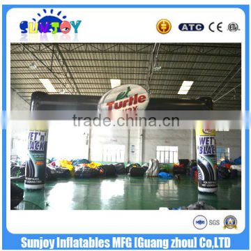 SUNJOY 2016 hot sale inflatable arch door advertising, inflatable advertising arch, inflatables arch for sale