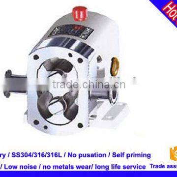 stainless steel cam rotary lobe pump for high viscosity beer