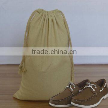 Wholesale cotton fabric dust bag/shoe bag/drawstring bag