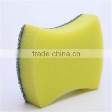 Kitchen cleaning green abrasive scouring pad