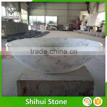 Custom Design Natural Stone Round Marble Basin