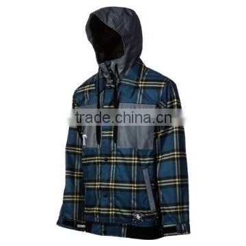 new style flannel hoodie jacket