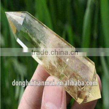 HOT SALE 100% Pure Natural Topaz Vogel Crystal Healling Wand