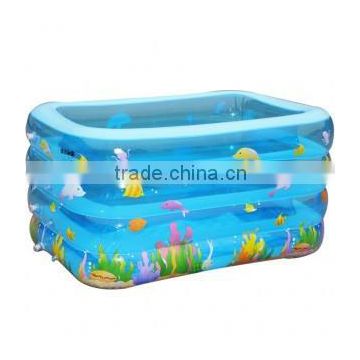 Family Adult Inflatable Swim Square Toddler Baby Kids Swimming Pools